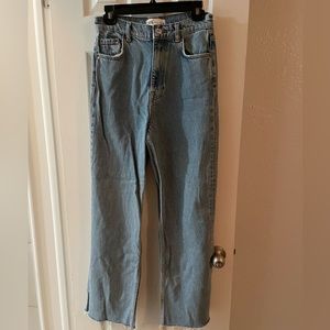 Zara straight leg jeans